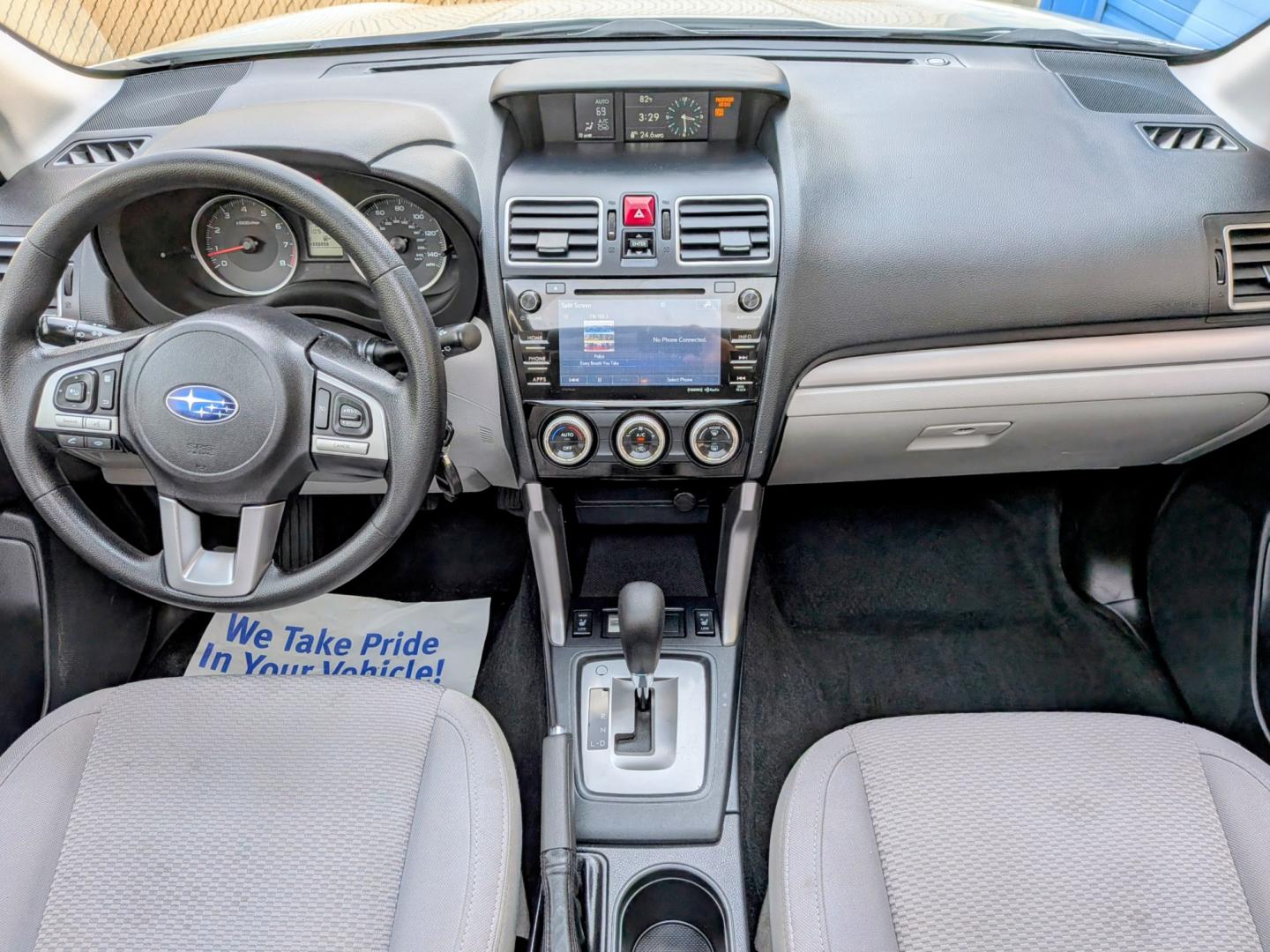 2018 White /Grey Subaru Forester 2.5i Premium CVT (JF2SJAEC7JH) with an 2.5L H4 SOHC 16V engine, CVT transmission, located at 603 Amelia Street, Plymouth, MI, 48170, (734) 459-5520, 42.378841, -83.464546 - Vehicles shown by appointment - Please call ahead - 734-459-5520, text 734-658-4573 or contact us via our web site at: http://www.selectmotors.com for complete Inventory, Photos, Videos and FREE Carfax Reports. 2018 Subaru Forester 2.5i Premium CVT Price: $13,995 Mileage: 109,000 miles Col- Photo#10