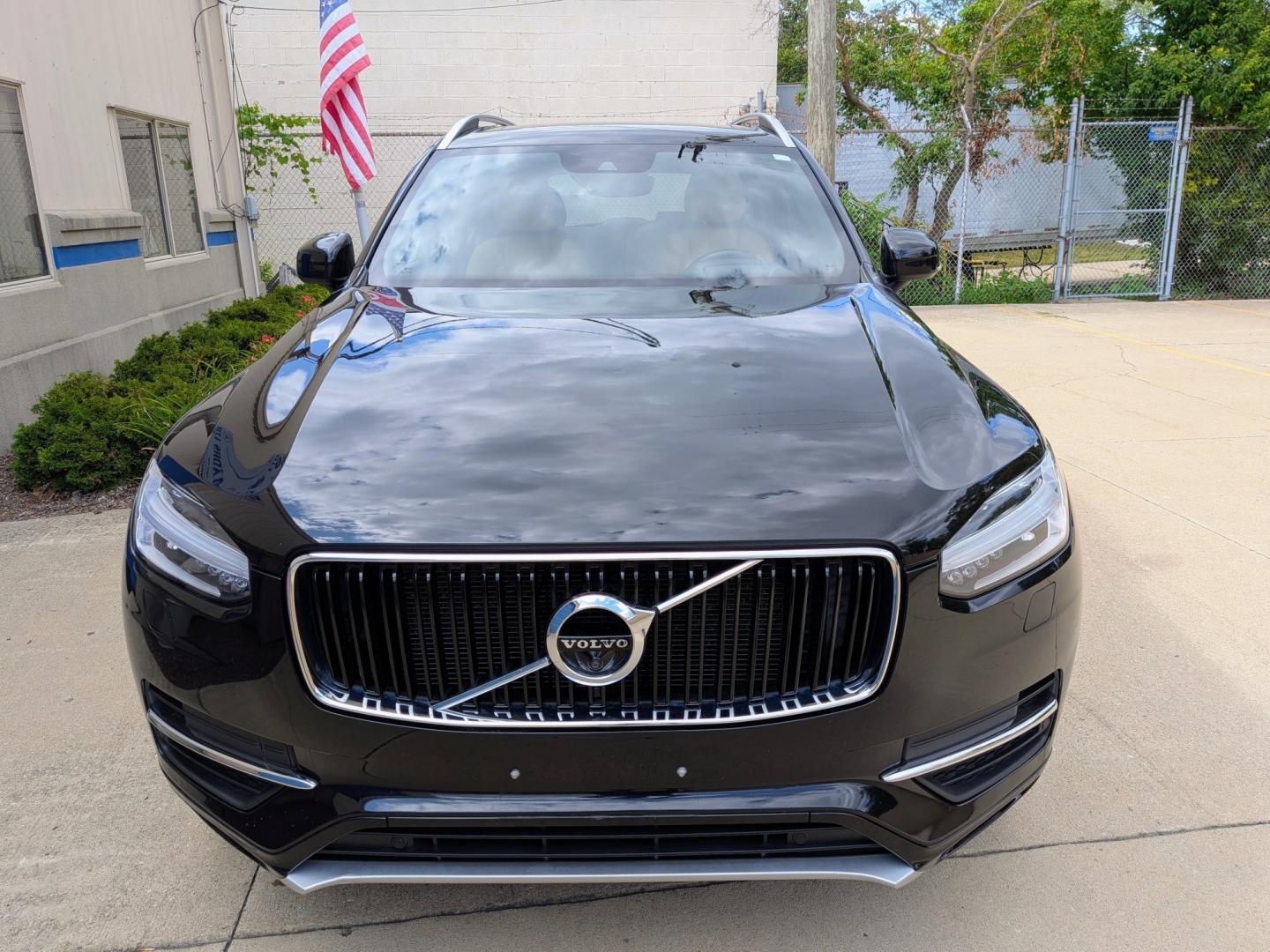 2016 Black /Amber leather Volvo XC90 T6 Momentum (YV4A22PK3G1) with an 2.0L L4 DOHC 16V engine, 8A transmission, located at 603 Amelia Street, Plymouth, MI, 48170, (734) 459-5520, 42.378841, -83.464546 - Vehicles shown by appointment - Please call ahead - 734-459-5520, text 734-658-4573 or contact us via our web site at: http://www.selectmotors.com for complete Inventory, Photos, Videos and FREE Carfax Reports. 2016 Volvo XC90 T6 AWD Momentum Price: $13,995 (Warranty & Document Fee Included!)- Photo#1
