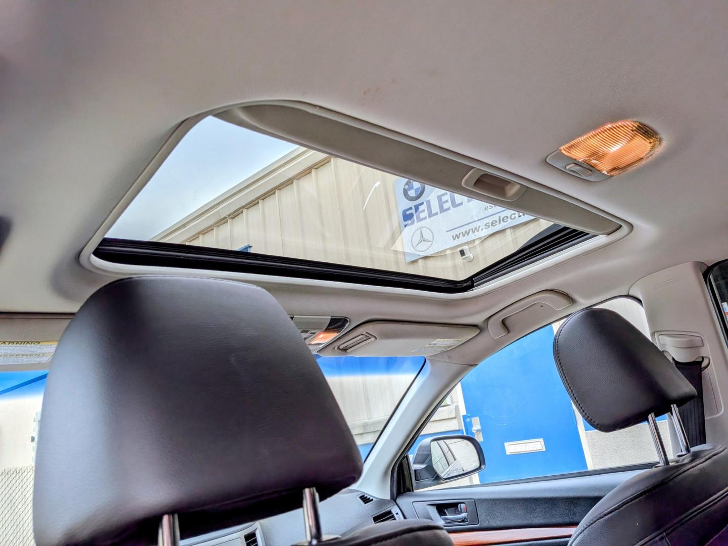 2013 Twilight Blue Metallic /Off-Black Leather Subaru Outback 2.5i Limited (4S4BRCKC1D3) with an 2.5L H4 DOHC 16V engine, Automatic transmission, located at 603 Amelia Street, Plymouth, MI, 48170, (734) 459-5520, 42.378841, -83.464546 - Vehicles shown by appointment - Please call ahead - 734-459-5520, text 734-658-4573 or contact us via our web site at: http://www.selectmotors.com for complete Inventory, Photos, Videos and FREE Carfax Reports. 2013 Subaru Outback 2.5i Limited AWD Price: $10,995 Mileage: 70,000 miles Inclu- Photo#5