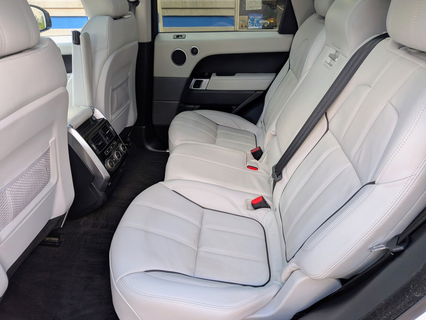 2015 White /Ivory/Ebony Leather Land Rover Range Rover Sport SE (SALWR2VF4FA) with an 3.0L V6 24V DOHC SUPERCHARGED engine, 8A transmission, located at 603 Amelia Street, Plymouth, MI, 48170, (734) 459-5520, 42.378841, -83.464546 - 2015 Land Rover Range Rover Sport 4WD HSE Price: $13,995 (Includes Dealer Doc Fee & Warranty) Mileage: 103,000 miles Vehicle Highlights: Ownership: 1-Owner vehicle, originally from Oklahoma (rust-free underside) Condition: Extra clean inside and out, meticulously maintained Exterior:- Photo#5