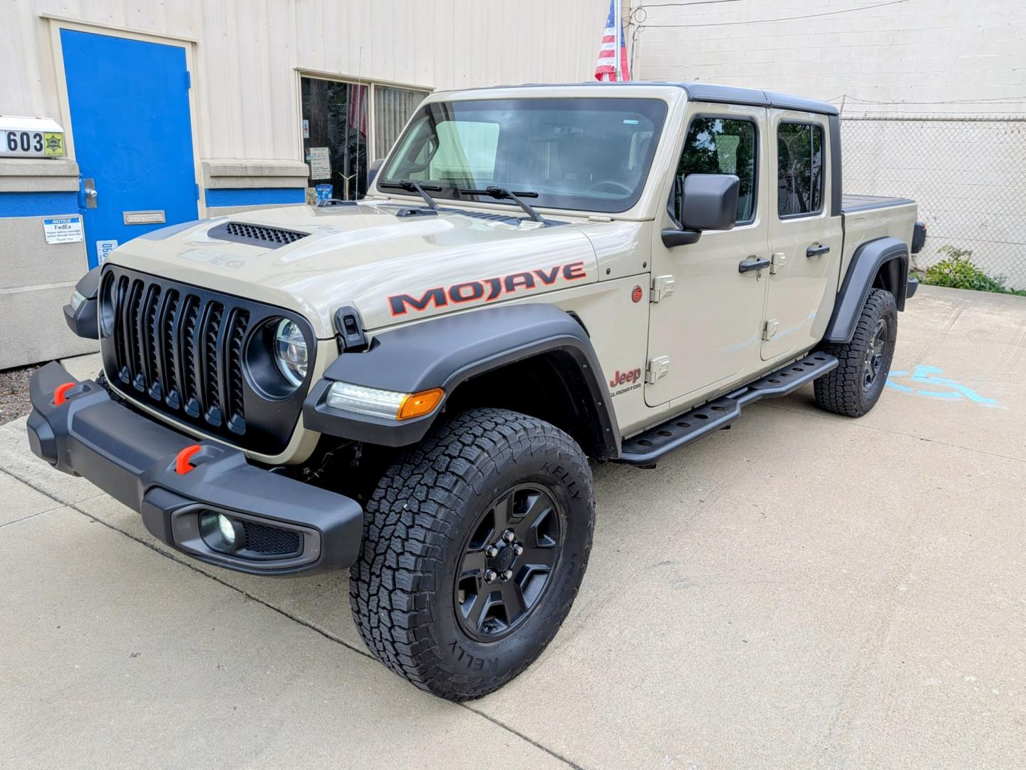 2022 Gobi /Black Jeep Gladiator Mojave (1C6JJTEG8NL) with an 3.6L V6 DOHC 24V engine, 6M transmission, located at 603 Amelia Street, Plymouth, MI, 48170, (734) 459-5520, 42.378841, -83.464546 - Vehicles shown by appointment - Please call ahead - 734-459-5520, text 734-658-4573 or contact us via our web site at: http://www.selectmotors.com for complete Inventory, Photos, Videos and FREE Carfax Reports. FOR SALE: 2022 Jeep Gladiator Mojave 4x4 Price: $29,995 | Limited Edition Gobi Clea- Photo#0