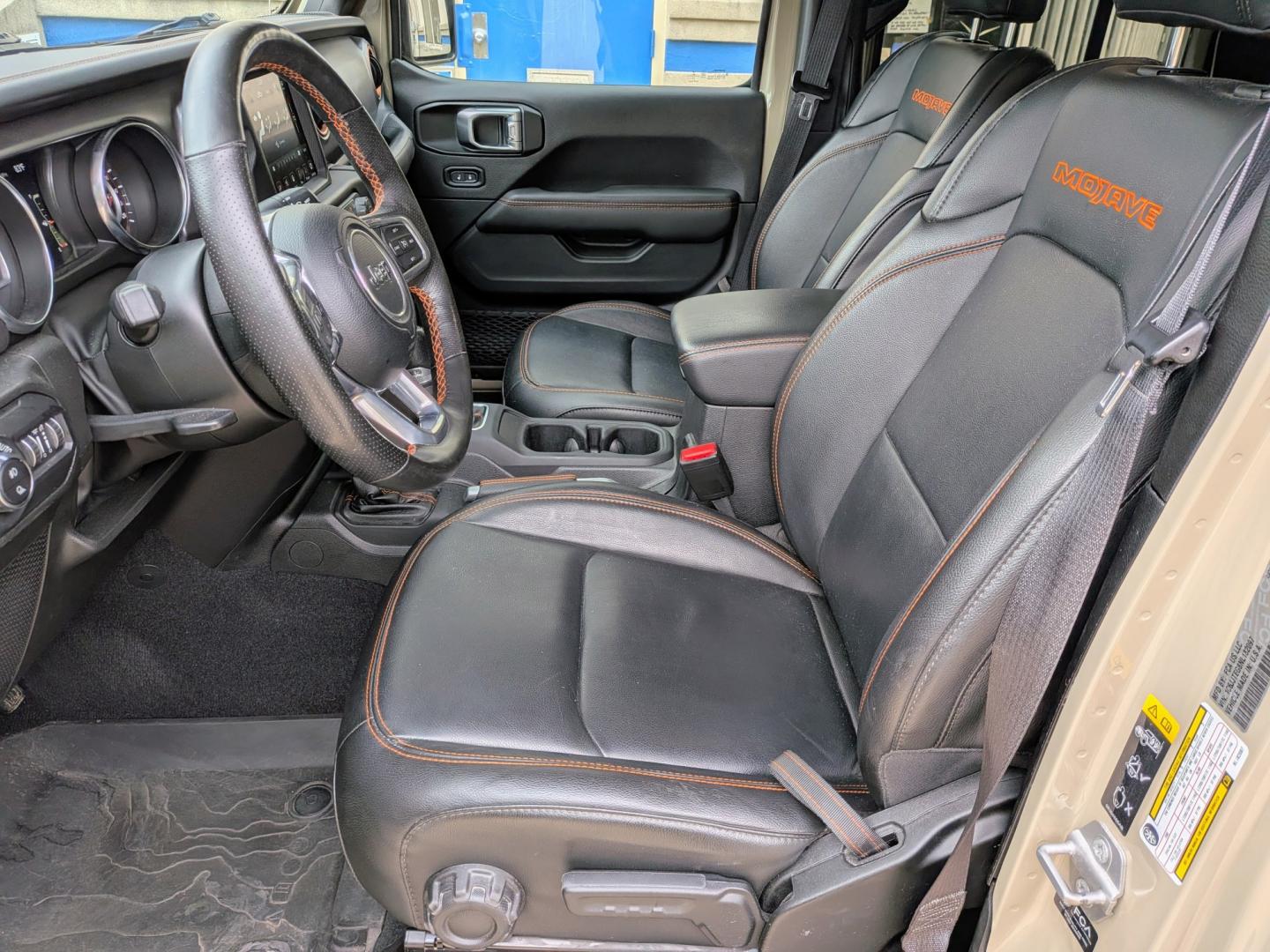 2022 Gobi /Black Jeep Gladiator Mojave (1C6JJTEG8NL) with an 3.6L V6 DOHC 24V engine, 6M transmission, located at 603 Amelia Street, Plymouth, MI, 48170, (734) 459-5520, 42.378841, -83.464546 - Vehicles shown by appointment - Please call ahead - 734-459-5520, text 734-658-4573 or contact us via our web site at: http://www.selectmotors.com for complete Inventory, Photos, Videos and FREE Carfax Reports. FOR SALE: 2022 Jeep Gladiator Mojave 4x4 Price: $29,995 | Limited Edition Gobi Clea- Photo#4