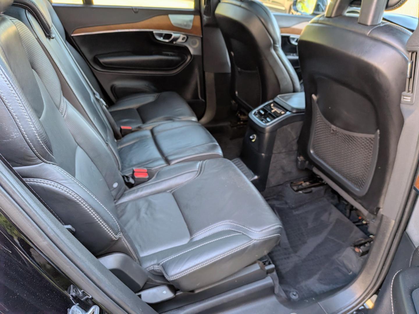 2017 Black /Black Leather Volvo XC90 T8 Inscription AWD (YV4BC0PL0H1) with an 2.0L L4 DOHC 16V HYBRID engine, 8A transmission, located at 603 Amelia Street, Plymouth, MI, 48170, (734) 459-5520, 42.378841, -83.464546 - Vehicles shown by appointment - Please call ahead - 734-459-5520, text 734-658-4573 or contact us via our web site at: http://www.selectmotors.com for complete Inventory, Photos, Videos and FREE Carfax Reports. 2017 Volvo XC90 T8 E-AWD Inscription Price: $18,995 (Includes warranty and document f- Photo#9