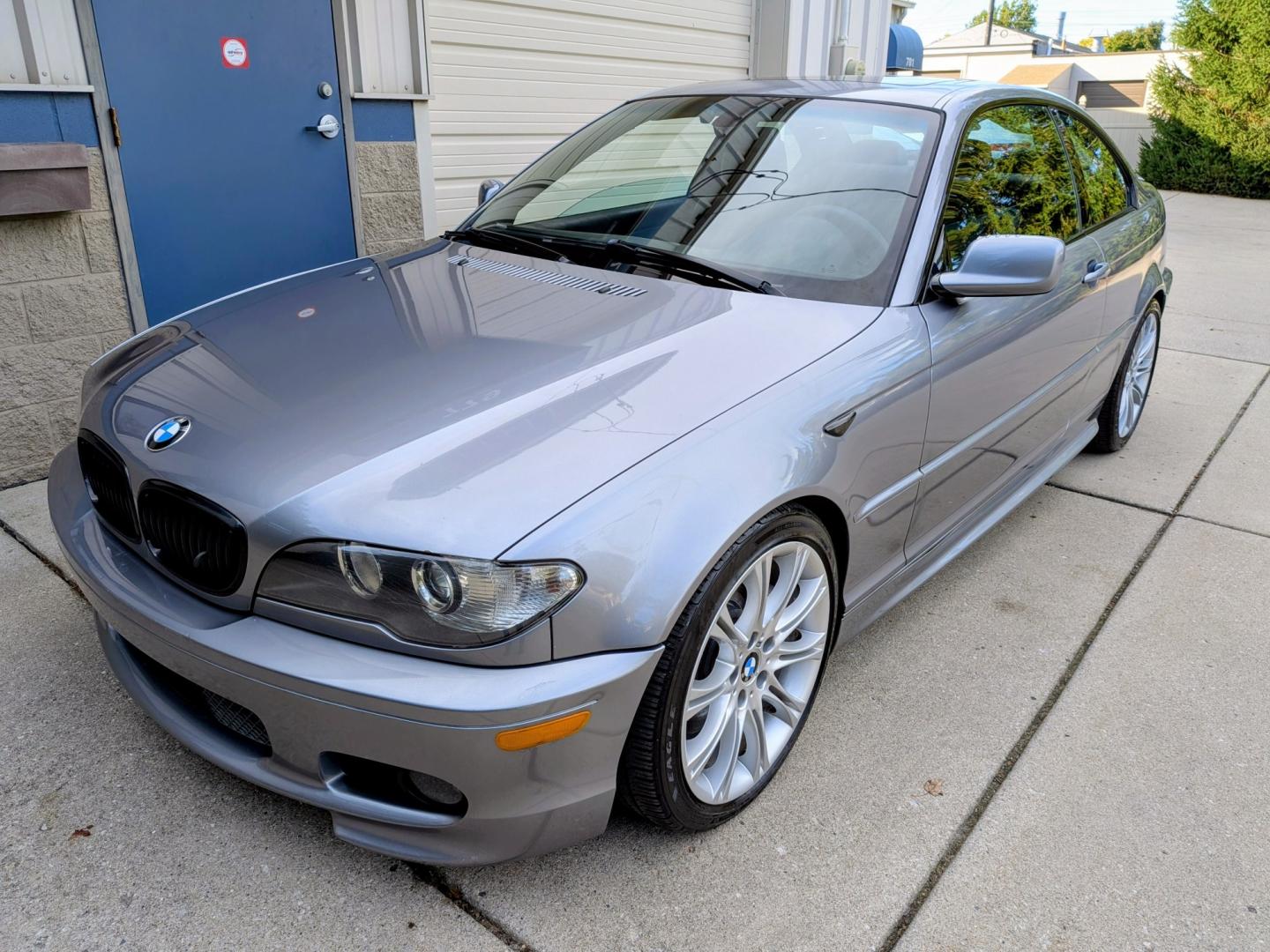 2005 Silver Grey Metallic /Black Leather BMW 3-Series 330Ci coupe (WBABD53405P) with an 3.0L L6 DOHC 24V engine, 5 so automatic Steptronic transmission, located at 603 Amelia Street, Plymouth, MI, 48170, (734) 459-5520, 42.378841, -83.464546 - Vehicles shown by appointment - Please call ahead - 734-459-5520, text 734-658-4573 or contact us via our web site at: http://www.selectmotors.com for complete Inventory, Photos, Videos and FREE Carfax Reports. 2005 BMW 330Ci Coupe – Rare ZHP Performance Package VIN: WBABD53405PL15854 | Sto- Photo#0