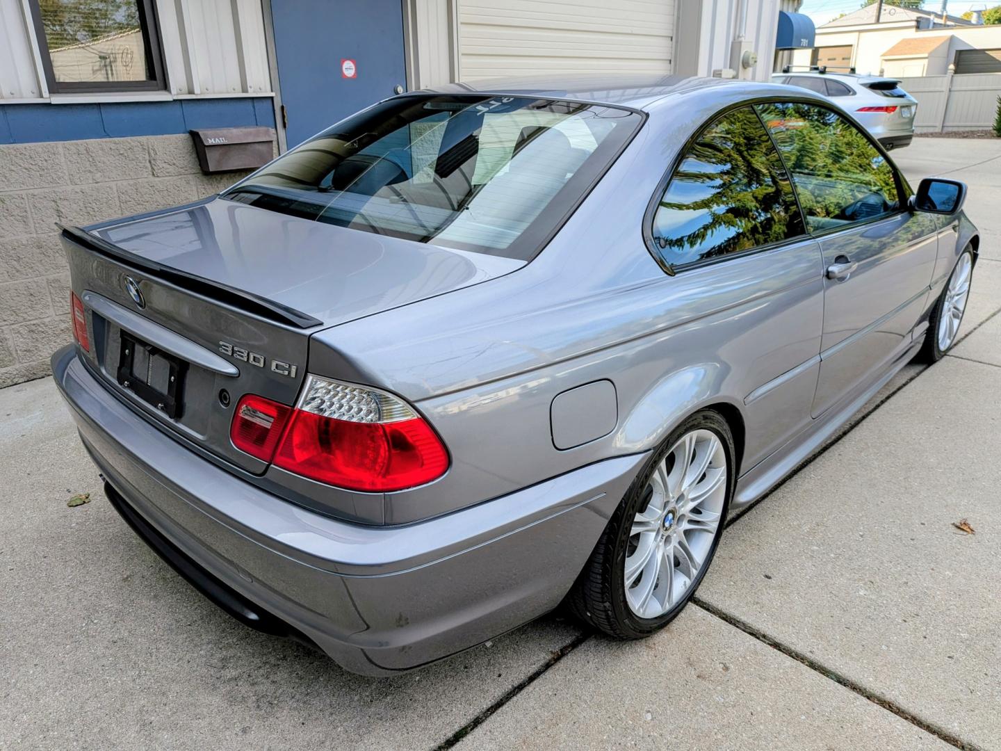 2005 Silver Grey Metallic /Black Leather BMW 3-Series 330Ci coupe (WBABD53405P) with an 3.0L L6 DOHC 24V engine, 5 so automatic Steptronic transmission, located at 603 Amelia Street, Plymouth, MI, 48170, (734) 459-5520, 42.378841, -83.464546 - Vehicles shown by appointment - Please call ahead - 734-459-5520, text 734-658-4573 or contact us via our web site at: http://www.selectmotors.com for complete Inventory, Photos, Videos and FREE Carfax Reports. 2005 BMW 330Ci Coupe – Rare ZHP Performance Package VIN: WBABD53405PL15854 | Sto- Photo#14