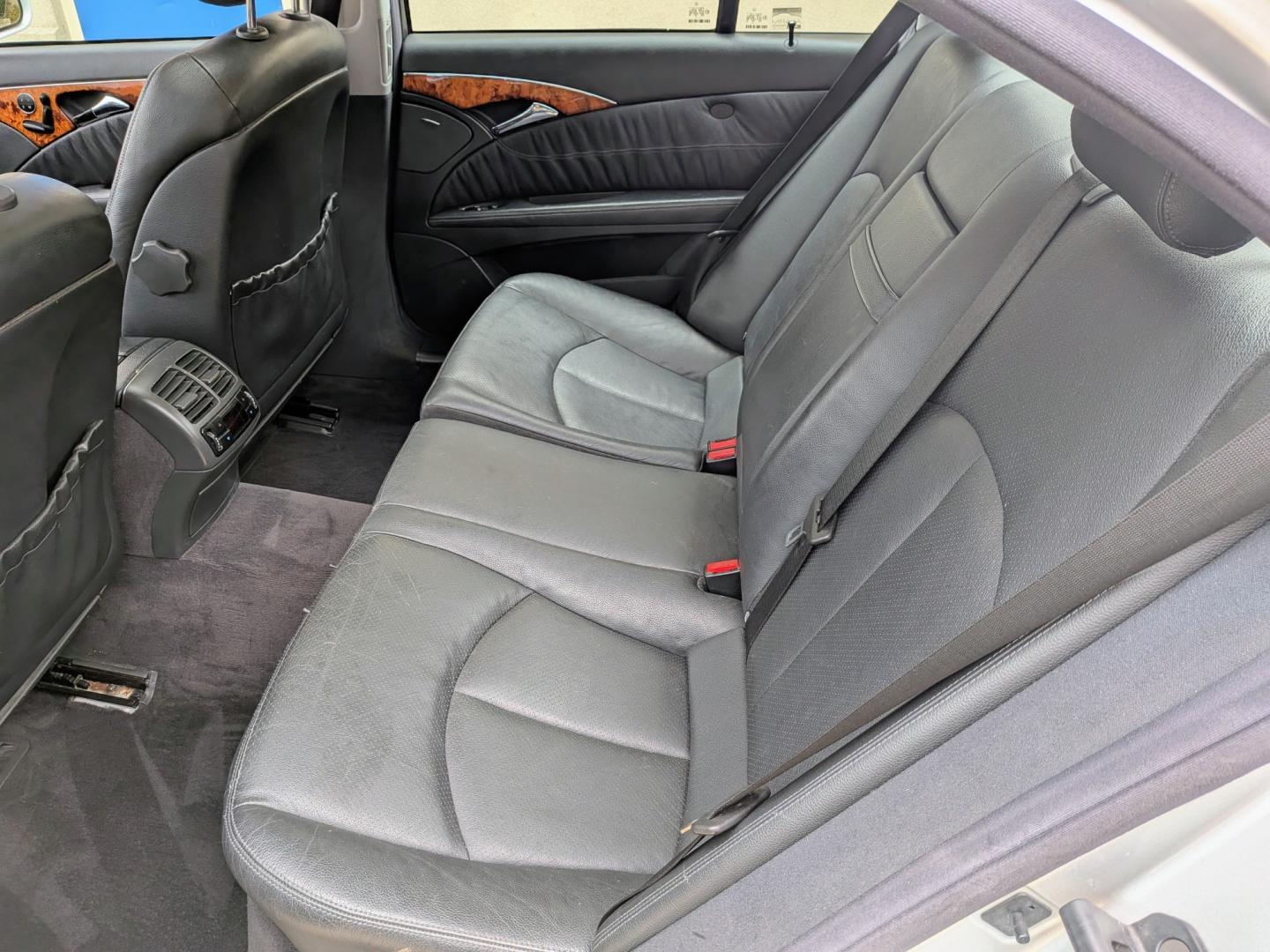 2003 Brilliant Silver /Dark Charcoal Leather Mercedes-Benz E-Class (WDBUF70J13A) with an 8 Cylinder Engine engine, 5-speed automatic transmission-inc: "winter" mode, Touch shift, OD transmission, located at 603 Amelia Street, Plymouth, MI, 48170, (734) 459-5520, 42.378841, -83.464546 - Vehicles shown by appointment - Please call ahead - 734-459-5520, text 734-658-4573 or contact us via our web site at: http://www.selectmotors.com for complete Inventory, Photos, Videos and FREE Carfax Reports. 2003 Mercedes-Benz E-Class E500 Sedan Price: $4,995 (Doc Fee Included! No Hidden Fee- Photo#6