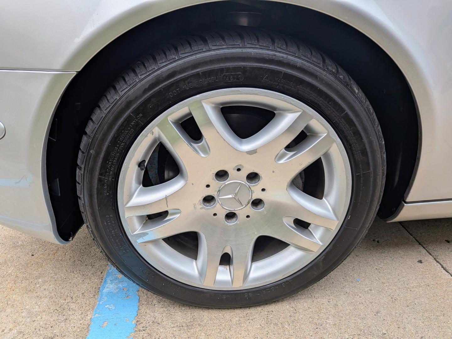 2003 Brilliant Silver /Dark Charcoal Leather Mercedes-Benz E-Class (WDBUF70J13A) with an 8 Cylinder Engine engine, 5-speed automatic transmission-inc: "winter" mode, Touch shift, OD transmission, located at 603 Amelia Street, Plymouth, MI, 48170, (734) 459-5520, 42.378841, -83.464546 - Vehicles shown by appointment - Please call ahead - 734-459-5520, text 734-658-4573 or contact us via our web site at: http://www.selectmotors.com for complete Inventory, Photos, Videos and FREE Carfax Reports. 2003 Mercedes-Benz E-Class E500 Sedan Price: $4,995 (Doc Fee Included! No Hidden Fee- Photo#11